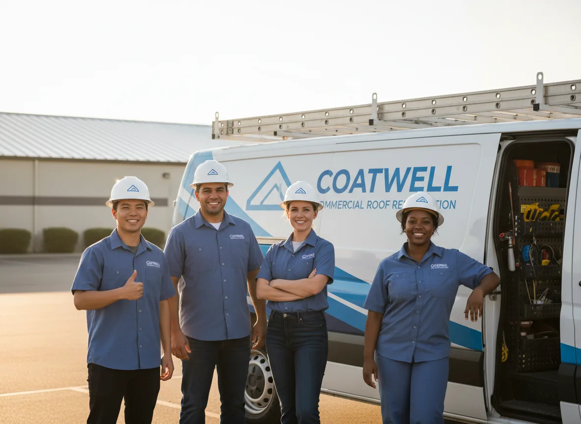 Commercial roof coating company in Dittmer, MO